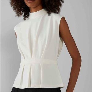 Club Monaco women’s pleated waist top size XS